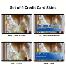Load image into Gallery viewer, Anime Spirited Away Credit Card Skins (4-in-1 Pack)
