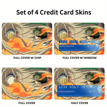 Load image into Gallery viewer, Anime Spirited Away Credit Card Skins (4-in-1 Pack)