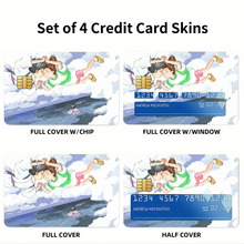 Load image into Gallery viewer, Anime Spirited Away Credit Card Skins (4-in-1 Pack)