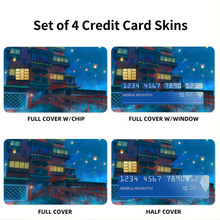 Load image into Gallery viewer, Anime Spirited Away Credit Card Skins (4-in-1 Pack)