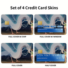 Load image into Gallery viewer, Anime Spirited Away Credit Card Skins (4-in-1 Pack)