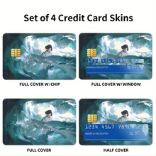 Load image into Gallery viewer, Anime Spirited Away Credit Card Skins (4-in-1 Pack)