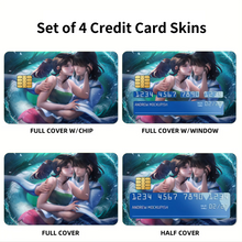 Load image into Gallery viewer, Anime Spirited Away Credit Card Skins (4-in-1 Pack)