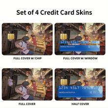 Load image into Gallery viewer, Anime Spirited Away Credit Card Skins (4-in-1 Pack)