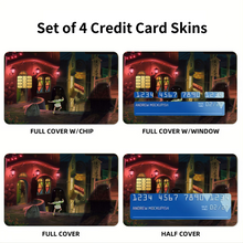 Load image into Gallery viewer, Anime Spirited Away Credit Card Skins (4-in-1 Pack)
