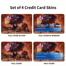 Load image into Gallery viewer, Anime Spirited Away Credit Card Skins (4-in-1 Pack)
