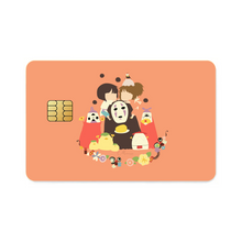 Load image into Gallery viewer, Anime Spirited Away Credit Card Skins (4-in-1 Pack)