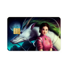 Load image into Gallery viewer, Anime Spirited Away Credit Card Skins (4-in-1 Pack)