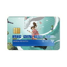 Load image into Gallery viewer, Anime Spirited Away Credit Card Skins (4-in-1 Pack)