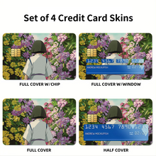 Load image into Gallery viewer, Anime Spirited Awayr Credit Card Skins (4-in-1 Pack)