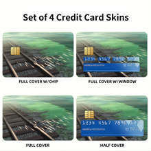 Load image into Gallery viewer, Anime Spirited Awayr Credit Card Skins (4-in-1 Pack)