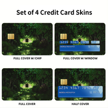 Load image into Gallery viewer, Anime Spirited Awayr Credit Card Skins (4-in-1 Pack)