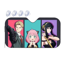 Load image into Gallery viewer, Anime Spy x Family Car Sunshade