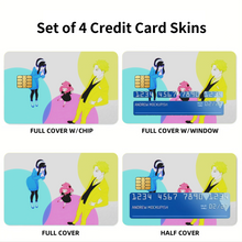 Load image into Gallery viewer, Anime Spy x Family Credit Card Skins (4-in-1 Pack)