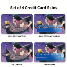Load image into Gallery viewer, Anime Spy x Family Credit Card Skins (4-in-1 Pack)