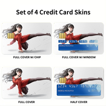 Load image into Gallery viewer, Anime Spy x Family Credit Card Skins (4-in-1 Pack)