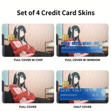 Load image into Gallery viewer, Anime Spy x Family Credit Card Skins (4-in-1 Pack)