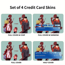 Load image into Gallery viewer, Anime Spy x Family Credit Card Skins (4-in-1 Pack)