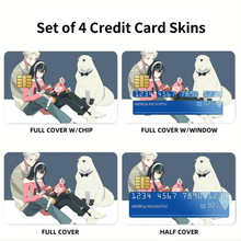 Load image into Gallery viewer, Anime Spy x Family Credit Card Skins (4-in-1 Pack)