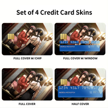 Load image into Gallery viewer, Anime Spy x Family Credit Card Skins (4-in-1 Pack)