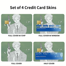 Load image into Gallery viewer, Anime Spy x Family Credit Card Skins (4-in-1 Pack)