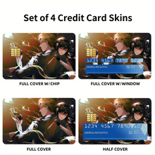 Load image into Gallery viewer, Anime Spy x Family Credit Card Skins (4-in-1 Pack)
