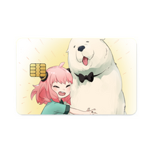 Load image into Gallery viewer, Anime Spy x Family Credit Card Skins (4-in-1 Pack)