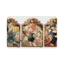 Load image into Gallery viewer, Anime Spy x Family Credit Card Skins (4-in-1 Pack)