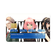 Load image into Gallery viewer, Anime Spy x Family Credit Card Skins (4-in-1 Pack)