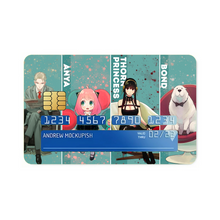 Load image into Gallery viewer, Anime Spy x Family Credit Card Skins (4-in-1 Pack)