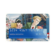 Load image into Gallery viewer, Anime Spy x Family Credit Card Skins (4-in-1 Pack)