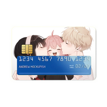Load image into Gallery viewer, Anime Spy x Family Credit Card Skins (4-in-1 Pack)
