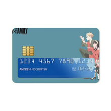 Load image into Gallery viewer, Anime Spy x Family Credit Card Skins (4-in-1 Pack)