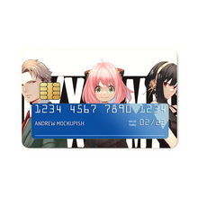 Load image into Gallery viewer, Anime Spy x Family Credit Card Skins (4-in-1 Pack)