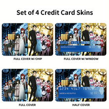 Load image into Gallery viewer, Anime Steins;Gate Credit Card Skins (4-in-1 Pack)