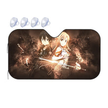 Load image into Gallery viewer, Anime Sword Art Online Car Sunshade