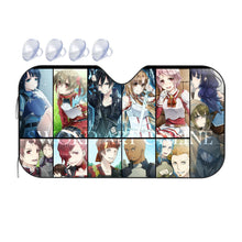 Load image into Gallery viewer, Anime Sword Art Online Car Sunshade