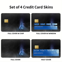 Load image into Gallery viewer, Anime Sword Art Online Credit Card Skins (4-in-1 Pack)