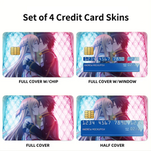Load image into Gallery viewer, Anime Sword Art Online Credit Card Skins (4-in-1 Pack)