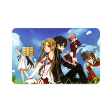 Load image into Gallery viewer, Anime Sword Art Online Credit Card Skins (4-in-1 Pack)