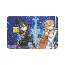 Load image into Gallery viewer, Anime Sword Art Online Credit Card Skins (4-in-1 Pack)