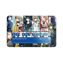 Load image into Gallery viewer, Anime Sword Art Online Credit Card Skins (4-in-1 Pack)