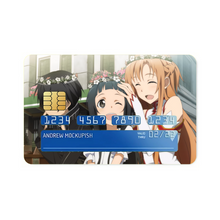 Load image into Gallery viewer, Anime Sword Art Online Credit Card Skins (4-in-1 Pack)