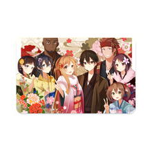 Load image into Gallery viewer, Anime Sword Art Online Credit Card Skins (4-in-1 Pack)