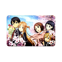 Load image into Gallery viewer, Anime Sword Art Online Credit Card Skins (4-in-1 Pack)