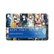 Load image into Gallery viewer, Anime Sword Art Online Credit Card Skins (4-in-1 Pack)