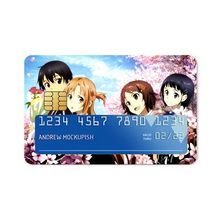 Load image into Gallery viewer, Anime Sword Art Online Credit Card Skins (4-in-1 Pack)