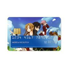 Load image into Gallery viewer, Anime Sword Art Online Credit Card Skins (4-in-1 Pack)
