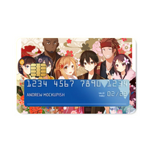 Load image into Gallery viewer, Anime Sword Art Online Credit Card Skins (4-in-1 Pack)