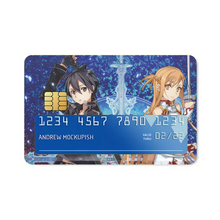Load image into Gallery viewer, Anime Sword Art Online Credit Card Skins (4-in-1 Pack)
